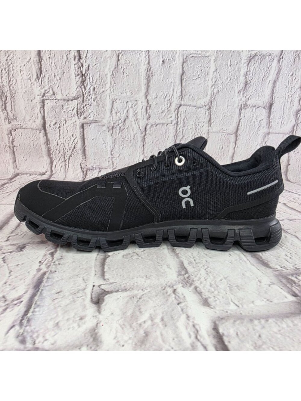 On Cloud 6 Waterproof Running Shoes Womens Size 9.5 Black 3WF10051043 - Picture 3 of 12